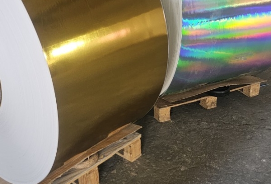 Giấy Metalize màng Vàng Gold