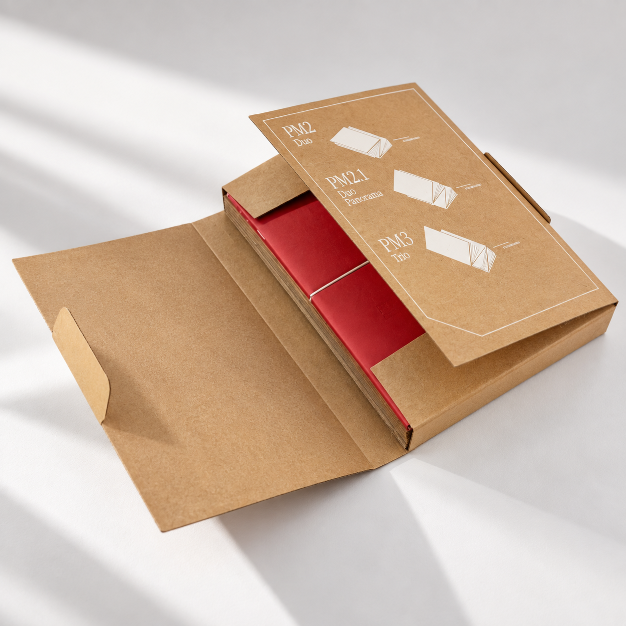 Hộp giấy đựng sách – Hộp kraft gấp gọn sản xuất theo yêu cầu