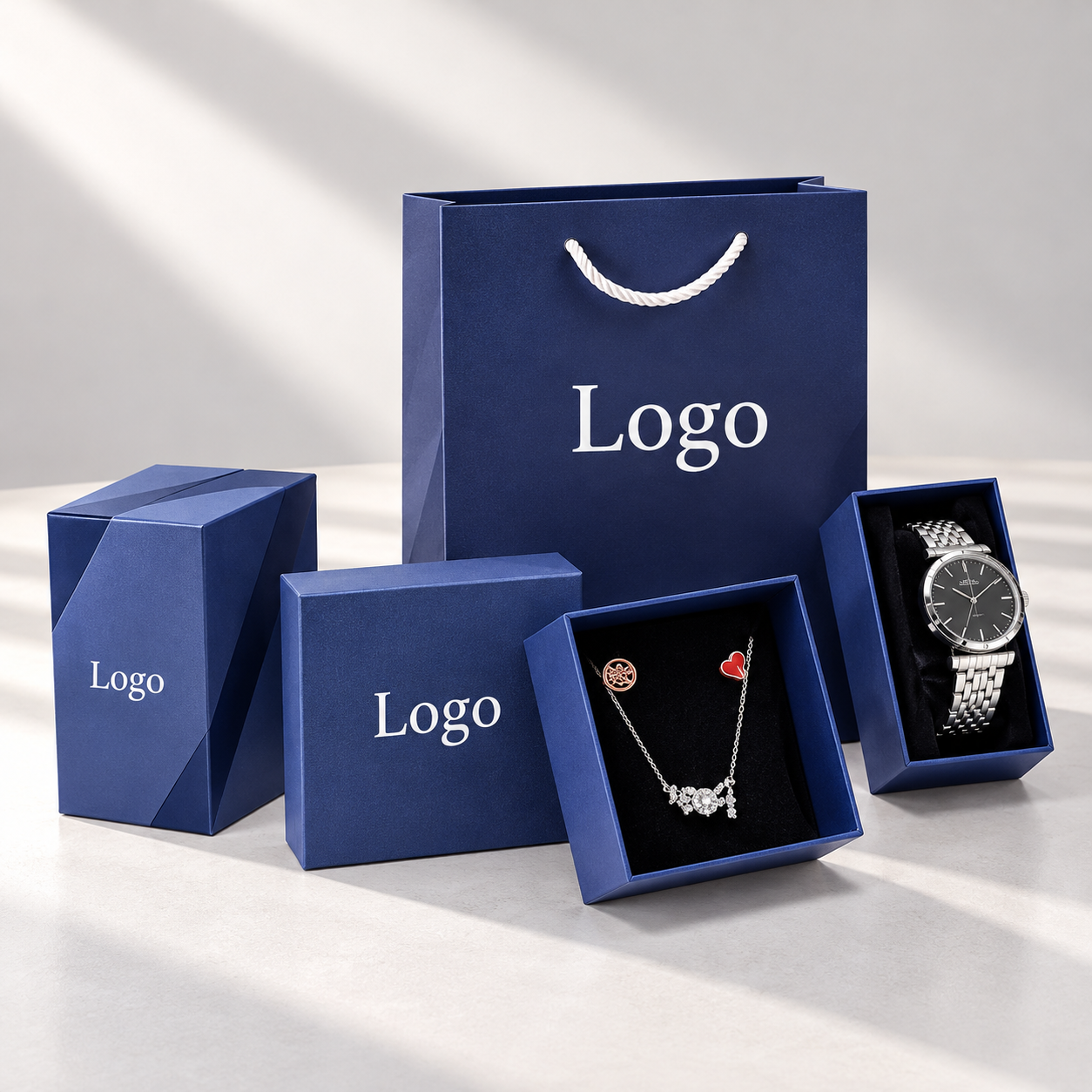 Túi giấy đựng trang sức in logo theo yêu cầu